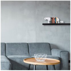 WALLXPERT Držač za knjige 1, 55x14x22cm, Bijeli Cijene