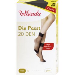 Bellinda DIE PASST, 20 denske ženske nogavice - 094 ČRNA Cene