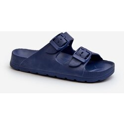 Kesi Lightweight Boys' Foam Slippers with Buckles Navy Blue Adirnaca Cijene
