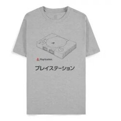 Difuzed Playstation - O.G Console Grey Men\'s Short Sleeved T-Shirt (XL) Cene