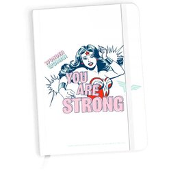 WONDER WOMAN Bilježnica A5 kvadratići, 96 listova, tvrde korice Cene