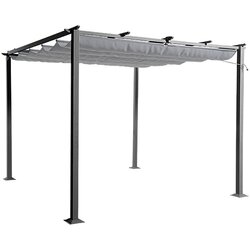 SUNFUN jakarta paviljon sa sjenilom na namatanje (300 x 300 x 230 cm, tamnosive boje, faktor zaštite od svjetla: uv 50+) Cijene