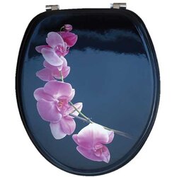 Conart wC daska, lakirani medijapan, dezen orchid, inox šarke Cene