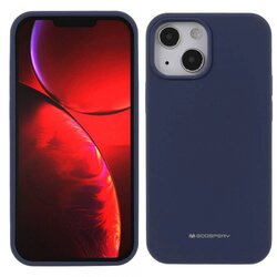 Goospery Soft Feeling silikonski ovitek za iPhone 13 Mini - temno moder Cene