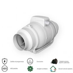 ERA VENTILATOR TYPHOON 150/160 TURBINA Cene