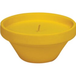 ROURA Sveča 340268.085.1 Citronela v keramiki fi12, rumena Cene