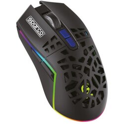 Sparco Raton Gaming 18,23 CCUTCH INALAMBRICO CON LUCES RGB19, (20833439) Cene