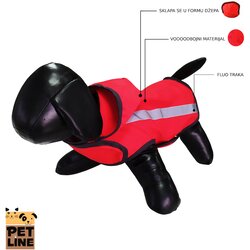 Pet Line kabanica za pse PETLINE P125S-56 31.5cm Cene
