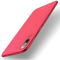 MSVII Ovitek Ultra-Thin Cover za Apple iPhone XS Max - Rdeča Cene
