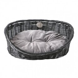 Laroy Group rustic rattan with cushion - rattan krevet za pse i mačke sa jastukom (crna/antracit) xl Cene