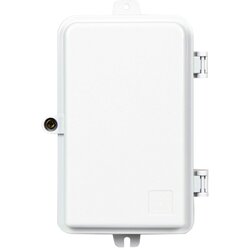 Masterlan 4xSC fiber optic terminal box , including splice tray, siva, zok Cene