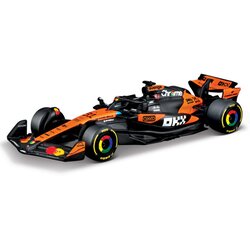 Bburago Bburago: McLaren MCL39 Piastri F1 (2025) dirkalni avtomobil, kovinski model avtomobila 1/64 (Oscar Piastri #81) Cene