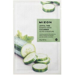 Mizon Joyful Time Cucumber maska iz platna s posvetlitvenim in vlažilnim učinkom 23 g Cene