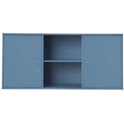 Hammel Furniture Modra nizka stenska komoda 133x61 cm Mistral – Cene