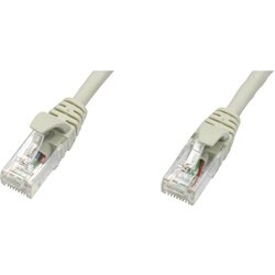 Telegärtner L00000E0011 RJ45 omrežni kabel\, Patch kabel CAT 5e U/UTP 1.00 m siva ognjevaren 1 kos, (20415212) Cene
