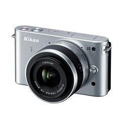  Rasprodaja-Nikon 1 J2 10,1 MP HD digitalni fotoaparat s 10-30 mm VR objektivom (srebrni) Cijene