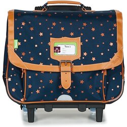 Tann's Torbe & Torbe na kolesih ETOILE MARINE TROLLEY CARTABLE 38CM Modra Cene