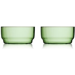 Lyngby Glas Zelene staklene zdjelice u setu 2 kom 500 ml Torino – Cene