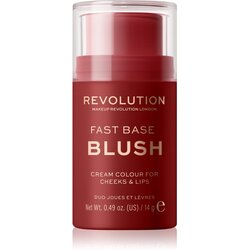 Makeup Revolution Fast Base toniran balzam za ustnice in lica odtenek Spice 14 g Cene