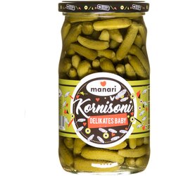Manari kornišon delikates 1-3cm 720ml Cene