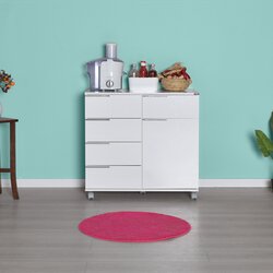 Hanah home ADR-415-PP-1 white multi purpose cabinet Cene