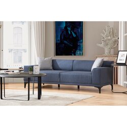 Atelier Del Sofa trosed Petra 3 - plava Cene
