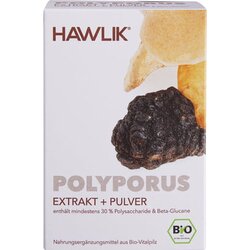 Hawlik polyporus ekstrakt + polyporus v prahu - organske kapsule - 120 kaps. Cene