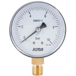 ICMA Manometar kutni 1/4" 63mm 0-10 bara 244 Cene