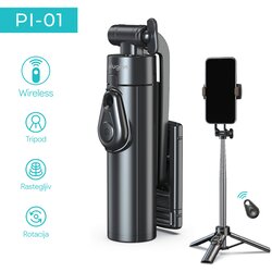Selfie stick + tripod Pluginn PI-01 crni Cene