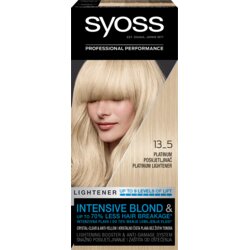 Syoss Intensive Blond odstranjivač boje za posvjetljivanje kose nijansa 13-5 Platinum Lightener Cene