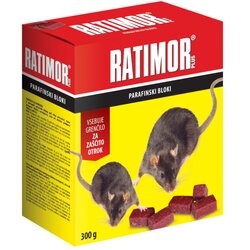 Ratimor rodenticid plus mehka vaba 300G parafinski blok Cene