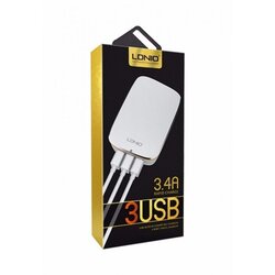 Ldnio 3 ports usb charger 5V/3.4A/17W A3304, bijeli Cijene