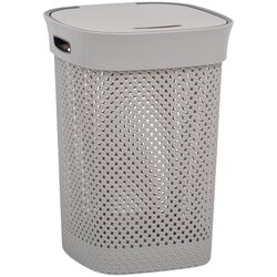 Košare za perilo Koš za perilo WOOLLY 50 L – siva / antracit Cene
