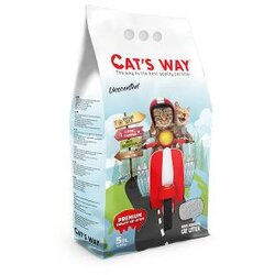 Who Cares cat's way posip za mačke natural white 5l Cene