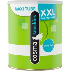 Cosma Varčno pakiranje Snackies XXL Maxi Tube zamrznjeno posušeni prigrizki - 3 x Bela riba (330 g) Cene