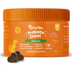 Zesty Paws Probiotic Chews s bundevom - 50 tableta za žvakanje Cene