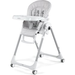 Peg Perego stolček za hranjenje Prima Pappa Follow me Linear Grey Cene