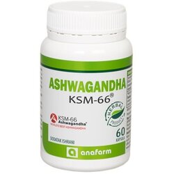Anafarm Ashwagandha KSM-66, 60 kapsula Cene