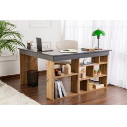 Nordure radni sto vesper, 130x72x120cm, antracit Cene