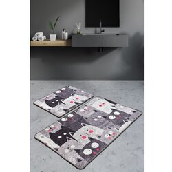 Lessentiel Maison Sive kopalniške preproge v kompletu 2 ks 60x100 cm Meow – Cene