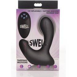 Swell 10X Inflatable & Tapping Prostate Vibe with Remote Cene