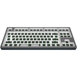 Dark Project KD87B LTD Aluminum / Cloud Grey - Barebones, (21634932) Cene