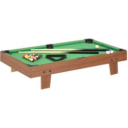 vidaXL Mini biljarski stol 92 x 52 x 19 cm smeđe-zeleni Cijene