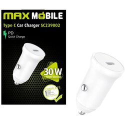 Maxmobi AUTO ADAPTER PD QC 3.0 TYPE C, SC239002, 30W Cene