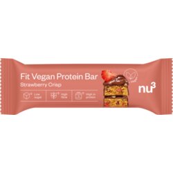 Fit Vegan Protein Bar - Strawberry Crisp Cene
