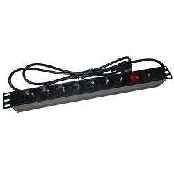 A-LAN Alantec PZ071U power extension 1.8 m 7 AC outlet(s) Indoor Black Cene