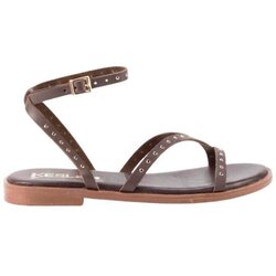 Oh My Sandals Sandali & Odprti čevlji NATIKAČI 5852 Kostanjeva Cene