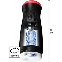 Hidden Desire Fusion Vortex Thrust Masturbator Black Cene