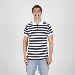 Rang Muška polo majica Maddox M, Teget-bela Cene