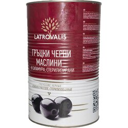 LATROVALIS Masline crne sa košticom, 2.5kg Cene